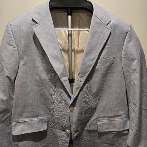J. Press 46R Cotton Blend Blazer Sport Coat